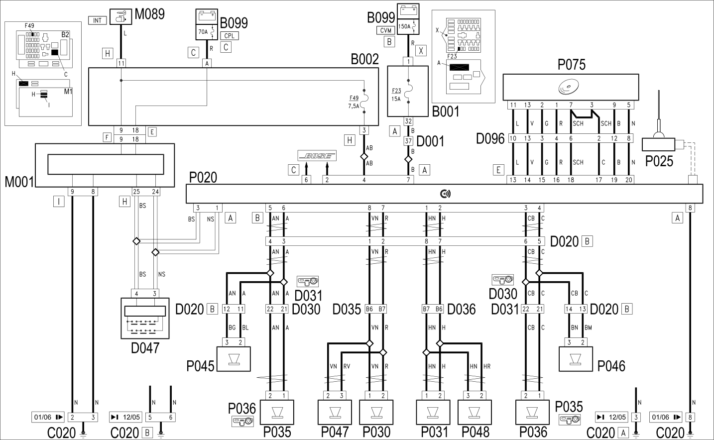 RADIO - WIRING DIAGRAM