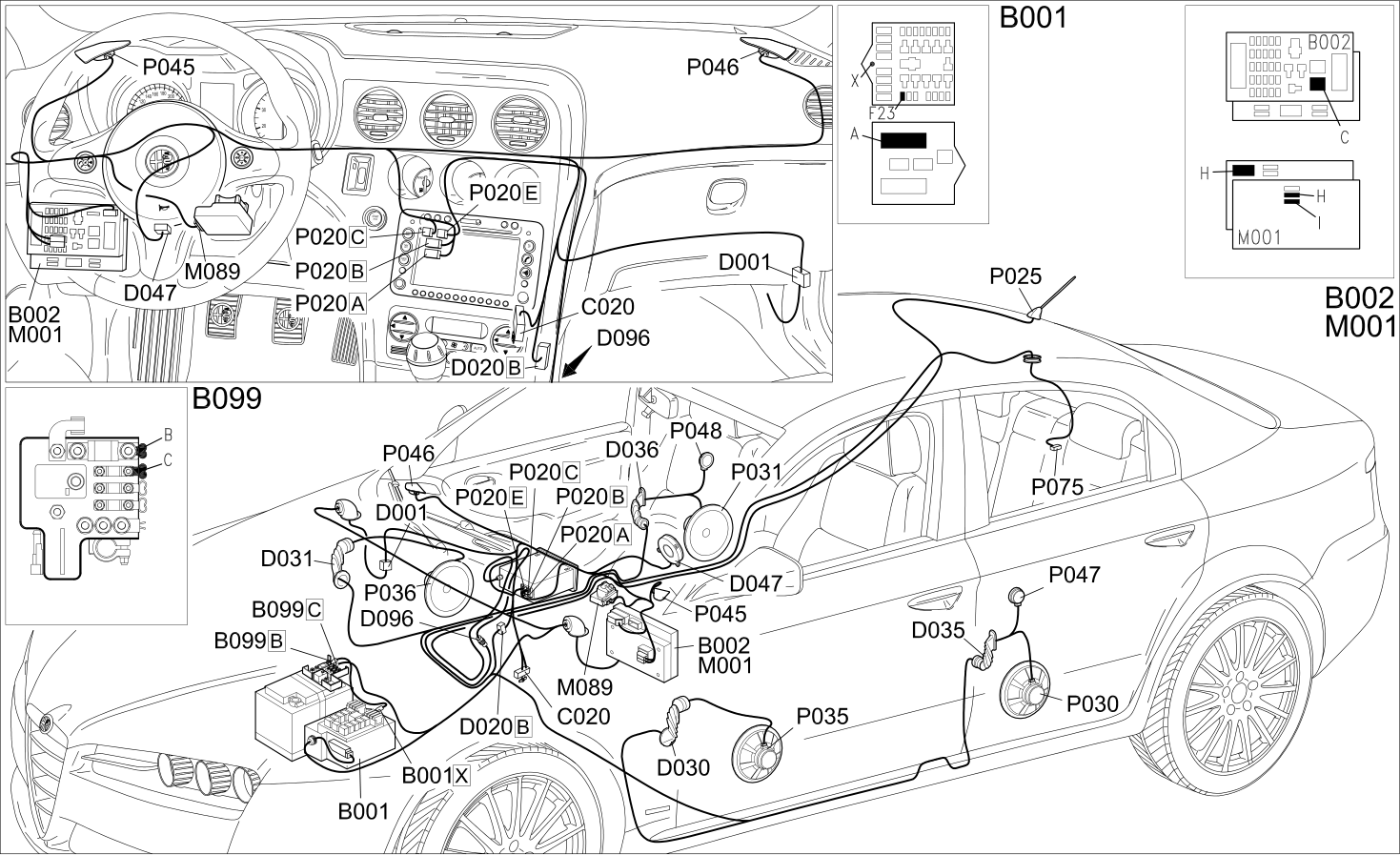 RADIO - COMPONENT LOCATION