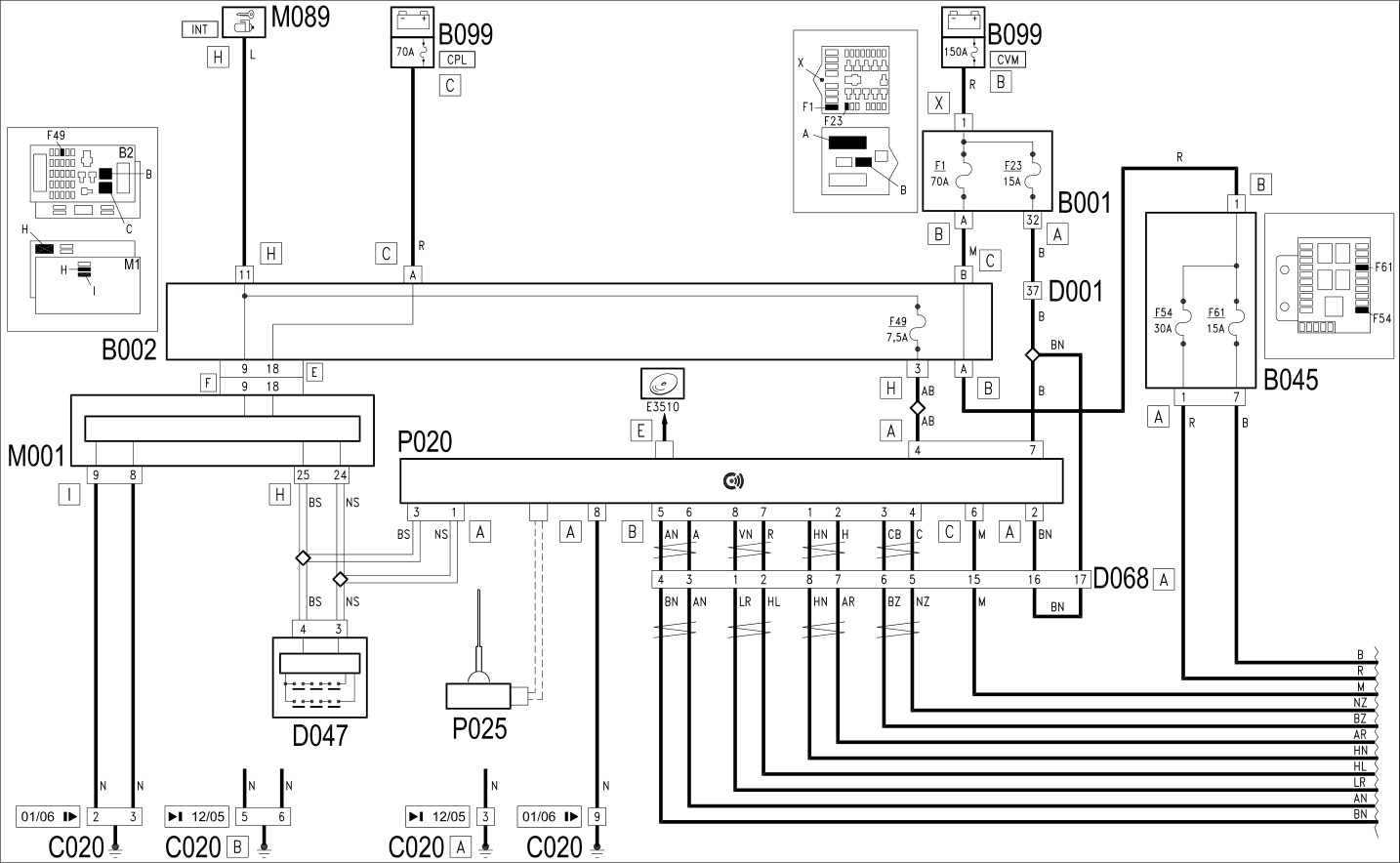RADIO - WIRING DIAGRAM