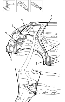R.R. REAR WING FRAME