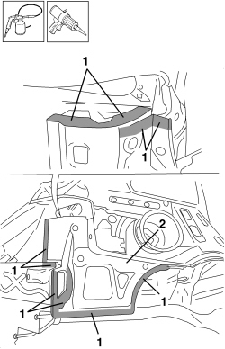R.R. REAR WING LOWER FRAME