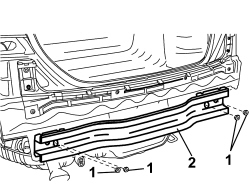 R.R REAR CROSSMEMBER