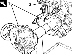 ENGINE - POSITION ON STAND AND REMOVE