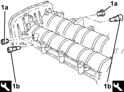 ENGINE - DISMANTLE AND REASSEMBLE FOLLOWING OPERATION 1004E10 - WASH AND CHECK DISMANTLED PARTS - REFIT CYLINDER HEAD AND OIL SUMP - DOES NOT INCLUDE REPAIRS TO CYLINDER HEAD AND AUXILIARY UNIT