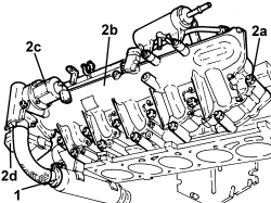 SINGLE CYLINDER HEAD, REMOVED - OVERHAUL