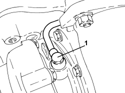 ENGINE OIL DELIVERY PIPE TO TURBOCHARGER - R + R