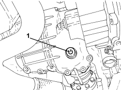 GEAR DRIVE IDLER UNIT OIL - REPLACE