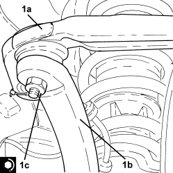 DAMPER LOWER FORK - R R