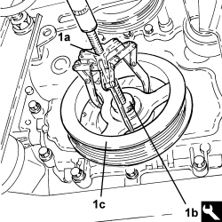 CRANKSHAFT PULLEY - R + R