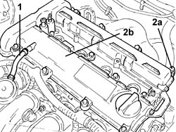 SINGLE TAPPET COVER -R.R AND REPLACE GASKET