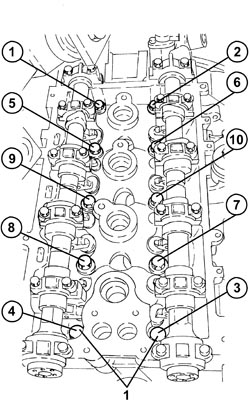 SINGLE CYLINDER HEAD - R.R. AND REPLACE GASKET
