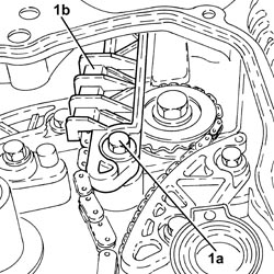 TIMING SYSTEM FIXED CHAIN TENSIONER PAD R R