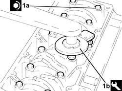 ENGINE - DISMANTLE AND REASSEMBLE FOLLOWING OPERATION 1004E10 - WASH AND CHECK DISMANTLED PARTS - REFIT CYLINDER HEAD AND OIL SUMP - DOES NOT INCLUDE REPAIRS TO CYLINDER HEAD AND AUXILIARY UNIT