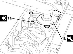 ENGINE - DISMANTLE AND REASSEMBLE FOLLOWING OPERATION 1004E10 - WASH AND CHECK DISMANTLED PARTS - REFIT CYLINDER HEAD AND OIL SUMP - DOES NOT INCLUDE REPAIRS TO CYLINDER HEAD AND AUXILIARY UNIT