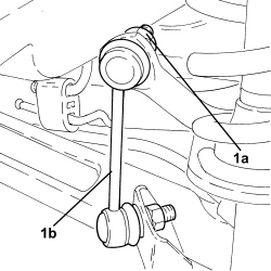 REAR SUSPENSION STABILIZER BAR - R+R