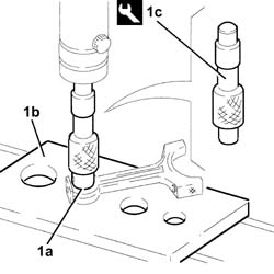CONNECTING ROD SMALL END BUSH (ONE) - REPLACE
