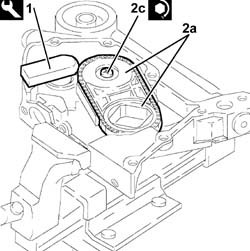 ENGINE OIL PUMP, REMOVED - CHECK AT BENCH