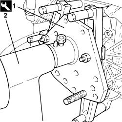 ENGINE - POSITION ON STAND AND REMOVE