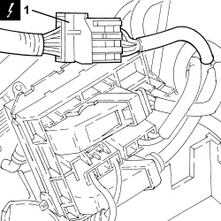 SYSTEM WIRING HARNESS ON ENGINE R R