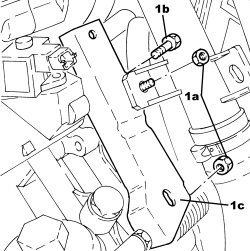 ENGINE OIL HEAT EXCHANGE MOUNT R R