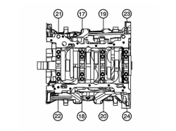 ENGINE - DISMANTLE AND REASSEMBLE FOLLOWING OPERATION 1004E10 - WASH AND CHECK DISMANTLED PARTS - REFIT CYLINDER HEAD AND OIL SUMP - DOES NOT INCLUDE REPAIRS TO CYLINDER HEAD AND AUXILIARY UNIT