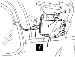 CONTROL UNIT FOR RADIO AERIAL - R.R.