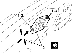 TAILGATE LOCK STRIKER - R+R