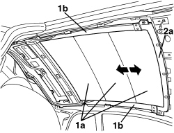 SUN BLIND ASSEMBLY - ALIGNMENT