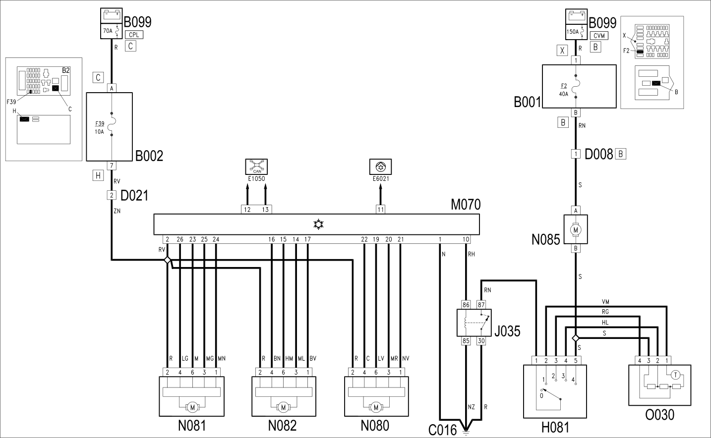 AIR CONDITIONER - WIRING DIAGRAM