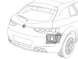R.R. REAR WING LOWER FRAME