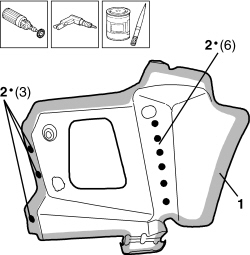 R.R. REAR WING LOWER FRAME