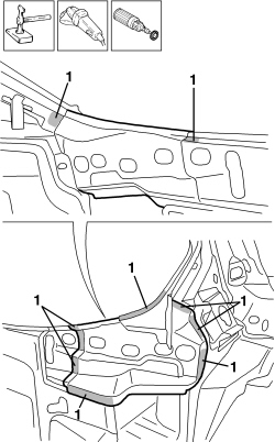 R.R. REAR LIGHT CLUSTER HOUSING
