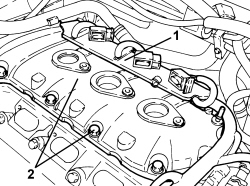 RIGHT TAPPET COVER - R + R AND REPLACE GASKET
