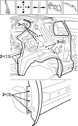 R.R. REAR WING FRAME