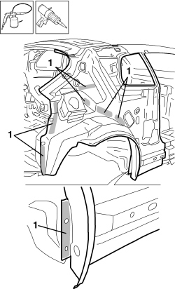 R.R. REAR WING FRAME