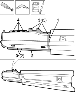 R.R. REAR WING FRAME