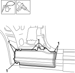 R.R. REAR WING FRAME