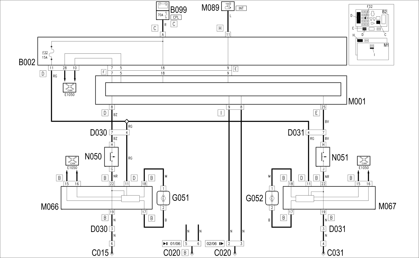 PUDDLE LIGHTS - WIRING DIAGRAM