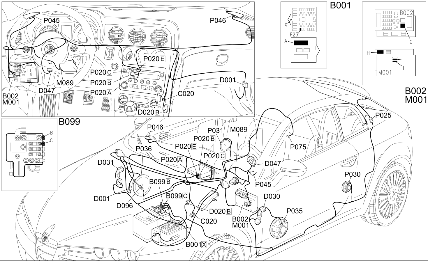 RADIO - COMPONENT LOCATION