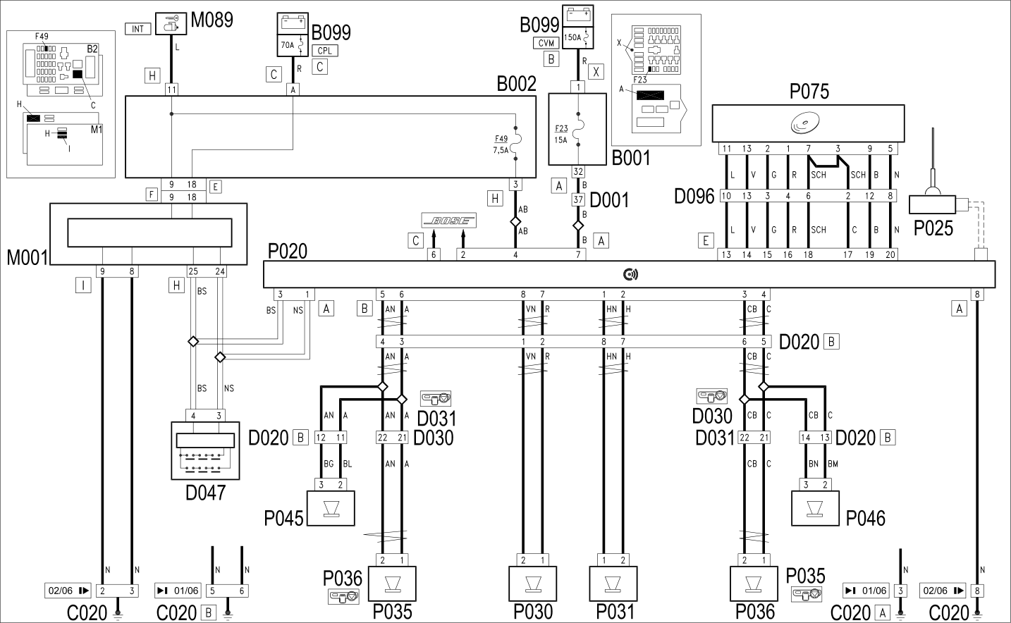 RADIO - WIRING DIAGRAM