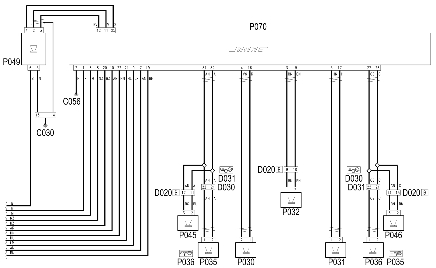 RADIO - WIRING DIAGRAM