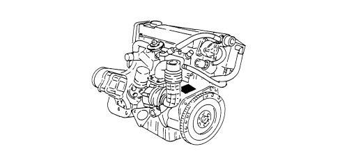 POSITION OF ENGINE MARKING