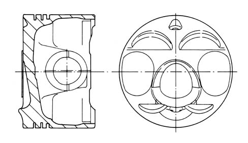 PISTONS AND CONNECTING RODS