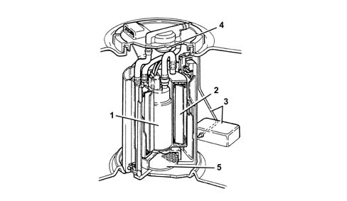 FUEL TANK AND COMPONENTS