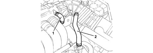 CRANKCASE VAPOUR/GAS RECIRCULATION SYSTEM