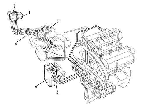 EVAPORATION CONTROL SYSTEM