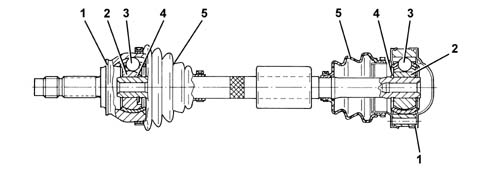DRIVE SHAFTS AND JOINTS