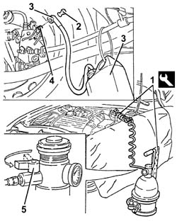 HYDRAULIC BRAKE SYSTEM BLEED AIR