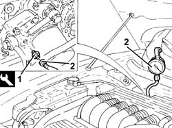 LUBRICATION SYSTEM - CHECK DELIVERY PRESSURE