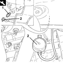 LUBRICATION SYSTEM - CHECK DELIVERY PRESSURE